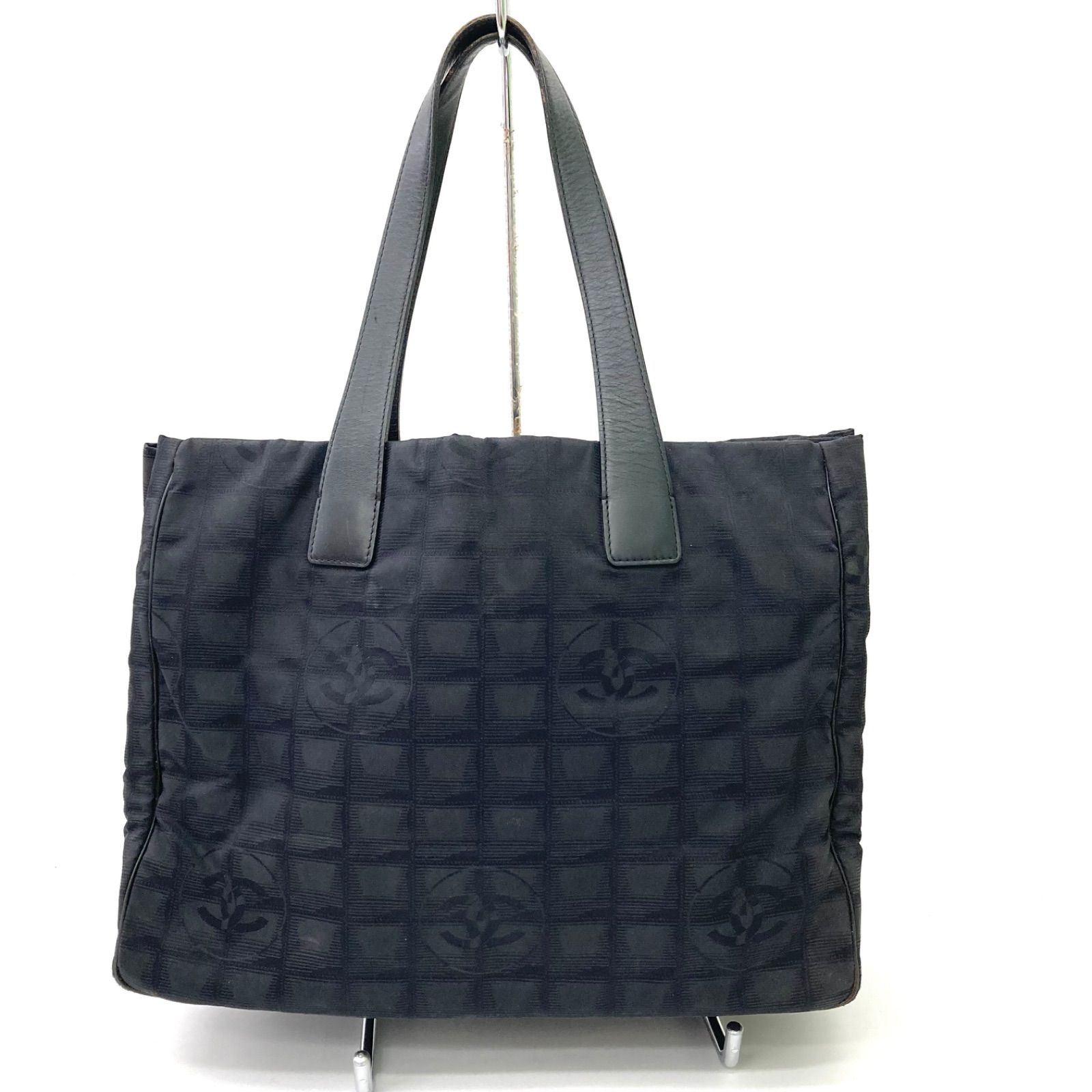 CHANEL シャネル ニュートラベル トートバッグ ナイロン ブラック