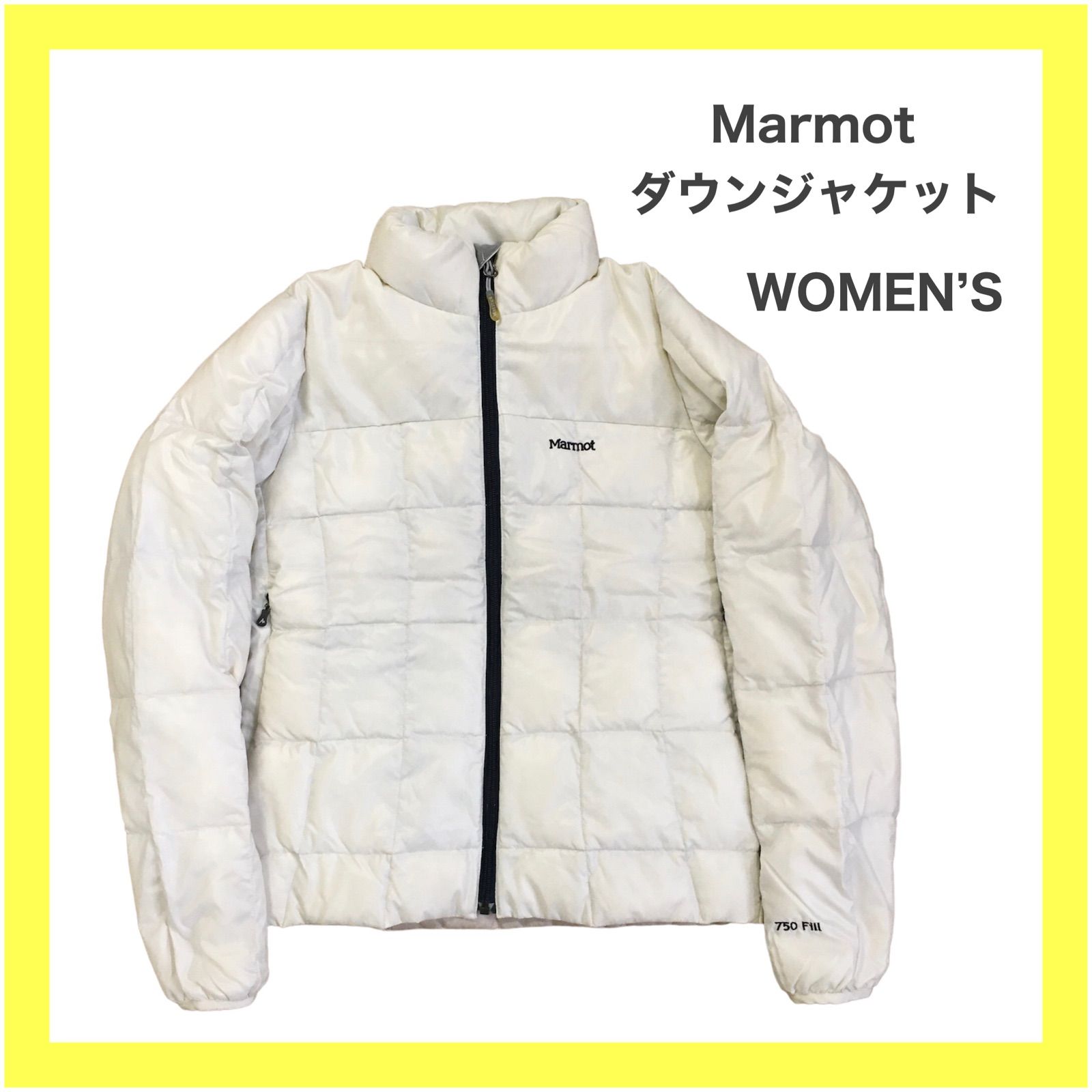 marmot薄手ダウンジャケット women's S 750fill - アウター