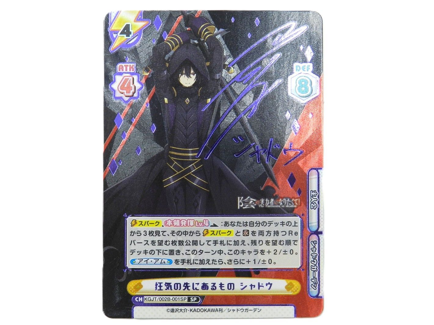 【時間限定特価】KGJT/002B-001SP 狂気の先にあるもの シャドウ 時間限定KGJT⁄002B-001SP 狂気の先にあるもの シャドウ 時間限定