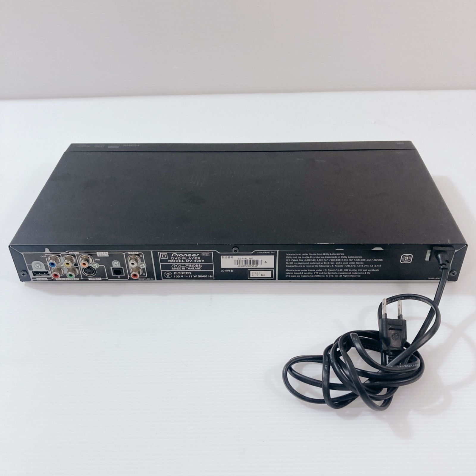 pioneerDVDプレーヤー Amazon | Pioneer DVDプレーヤー DV-220V | Pioneer | DVDプレーヤー