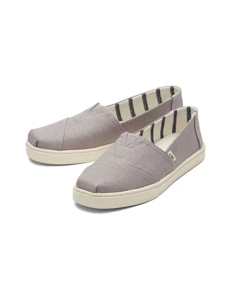 TOMS トムス レディース スリッポン ライト グレー 225 230