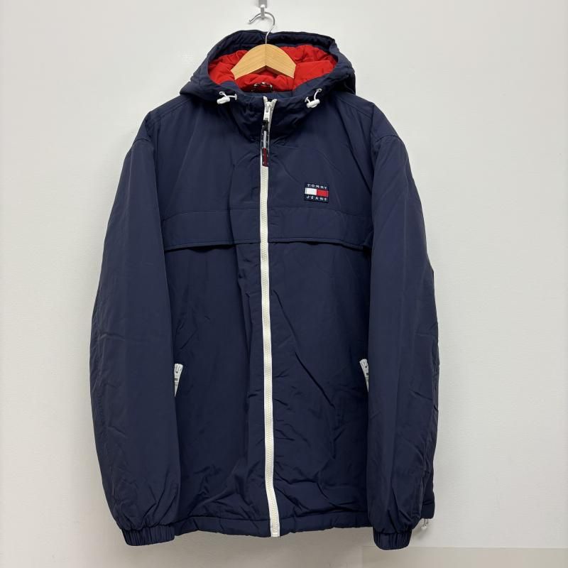 TOMMY JEANS トミー ジーンズ ジャケット、上着 ジャンパー、ブルゾン ソリッドカラーパデッドジャケット DM14448 フラッグ