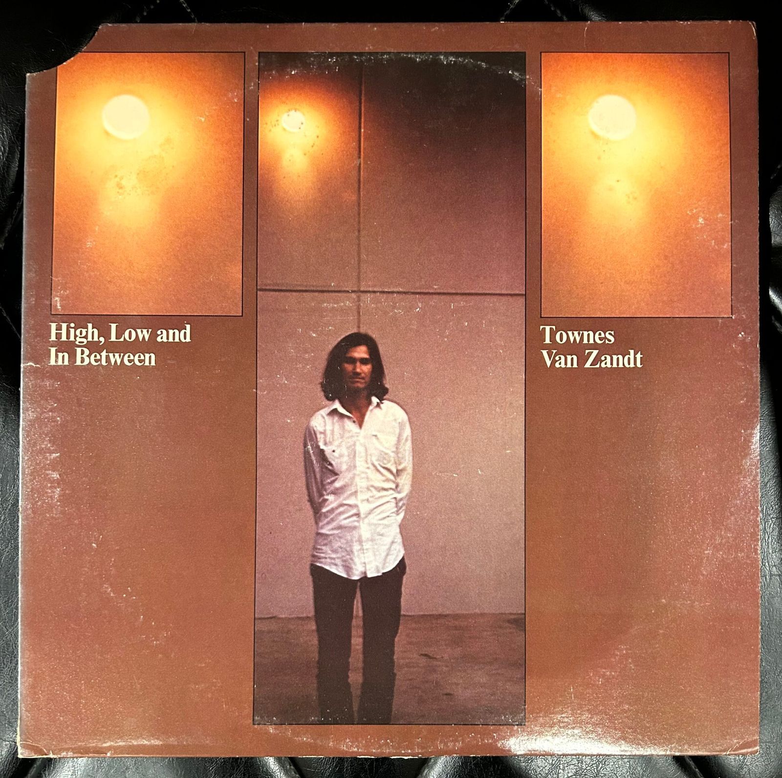 激レア！】Townes Van Zandt「High, Low And In Between」USオリジナル 