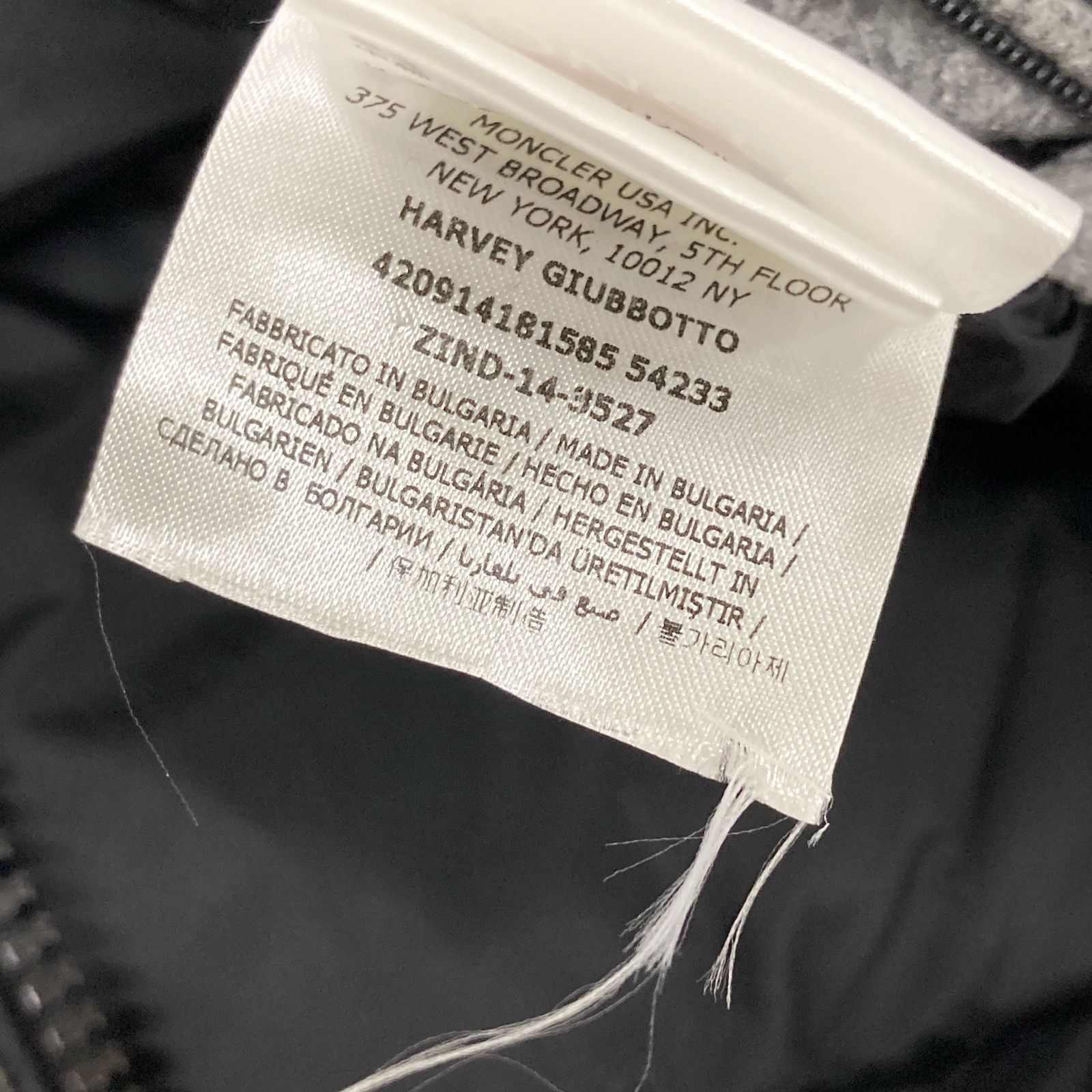 ﾌﾞﾗｯｸ×ｸﾞﾚｰ HARVEY
