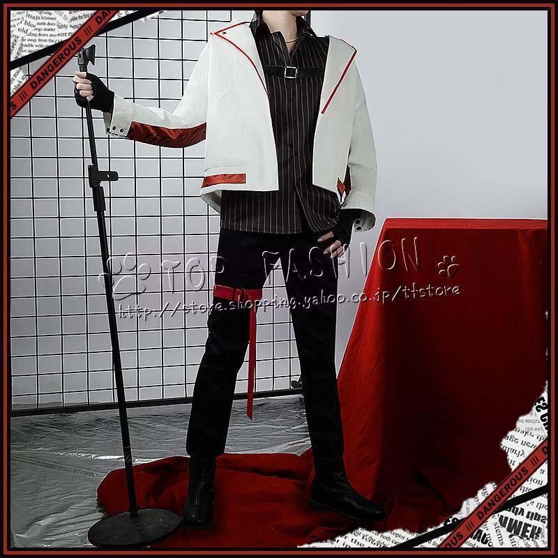 にじさんじ VTuber 2時だとか ローレン イロアス Lauren Iroas 周年記念 常服 コスプレ 衣装 ウィッグ 靴 道具別売り