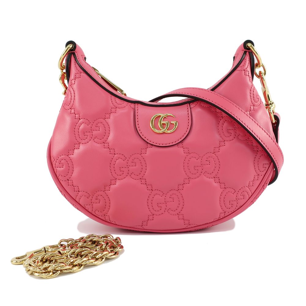 天白】【GUCCI】グッチ GGマトラッセ ミニショルダーバッグ 2WAY 