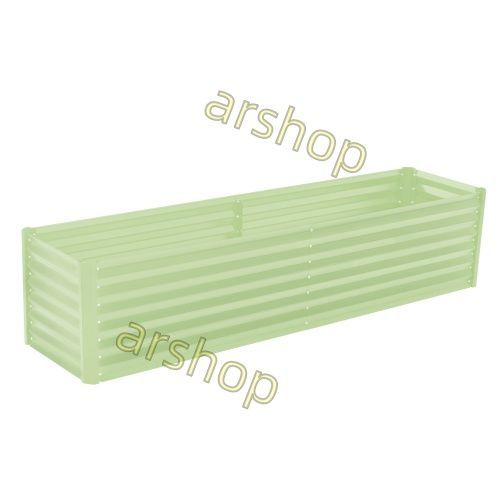 レイズドベッド ガーデンベッド L200×W50×H45cm 大型 腐らない 庭 野菜 プランター 果物栽培用 ガーデンフレーム おしゃれ 組立簡単 ガーデンボックス 屋外 家庭菜園 DIY 野菜 植物 花 花園 家庭用 ペールグリーン