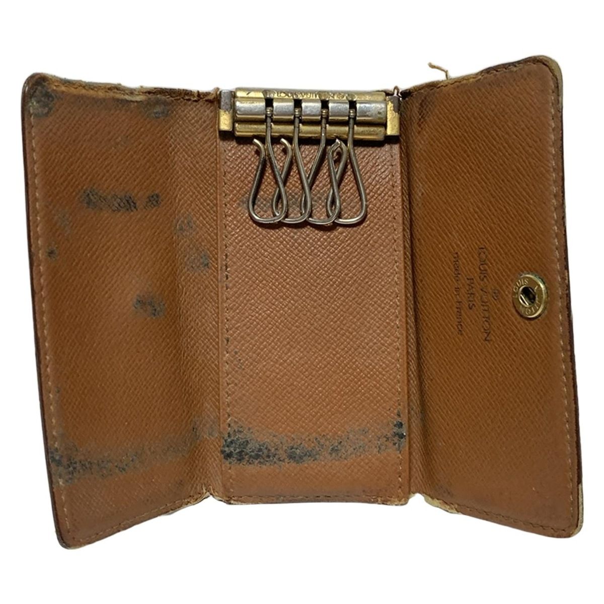 く*げ様 Louis Vuitton モノグラム 長財布、キーケース4点セット Amazon | LOUIS VUITTON(ルイ・ヴィトン) 4連キーケース