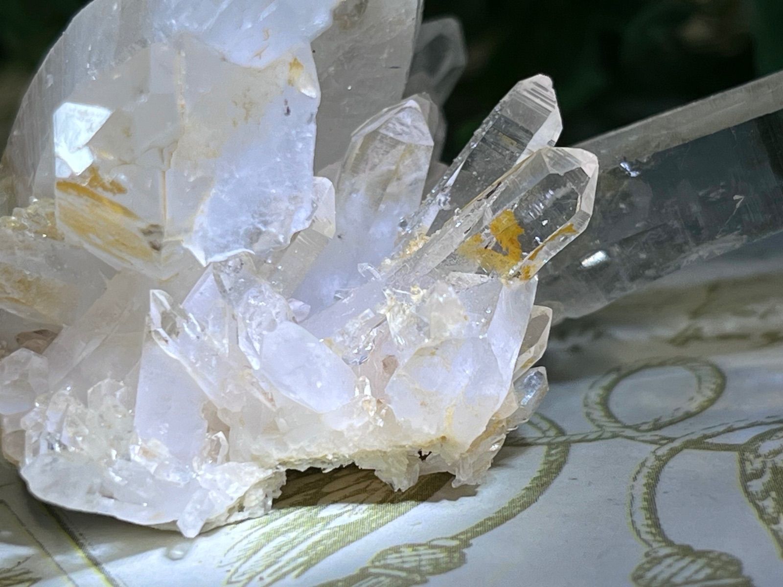 曲がり水晶 カーブド ヒマラヤ 販売済み クリスタル クラスター 原石