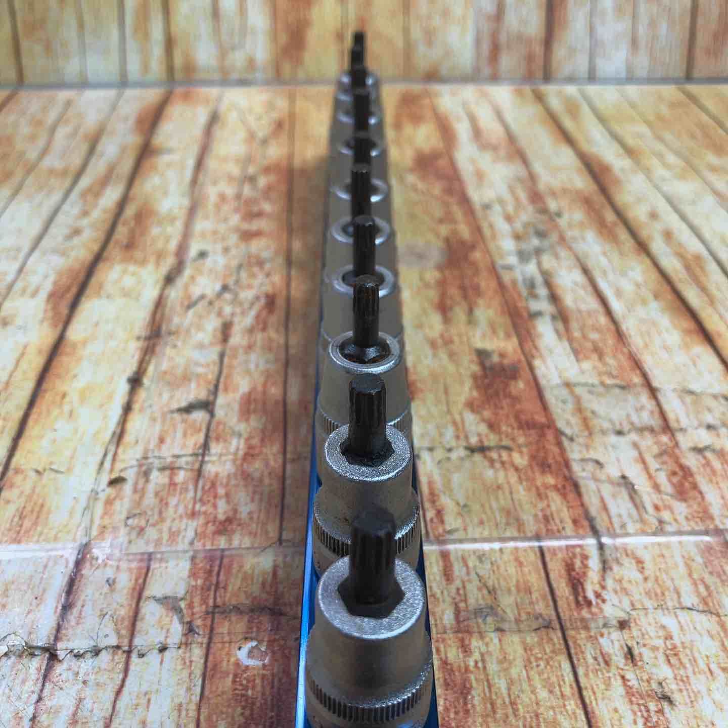 ▽HAZET 8808 XZN（トリプルスクエアー）3/8ドライバーソケットセット