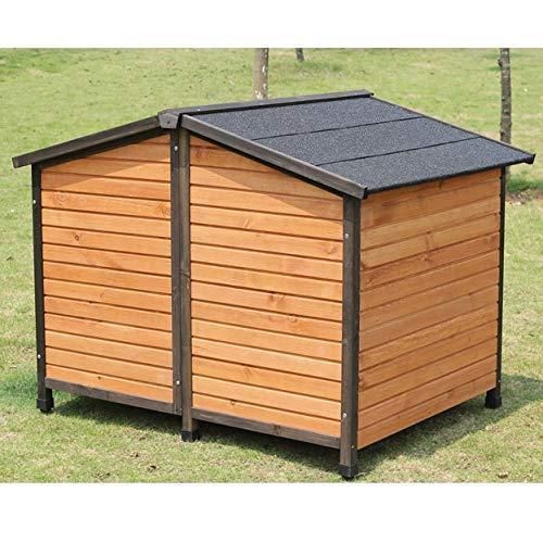 送料無料 ペットハウス ペット犬小屋 ペットヴィラ 屋外の犬小屋 屋内猫犬小屋 外の全天候型 大中小ペットルーム オールシーズン利用 木製ペットハウス ドア付きペッ