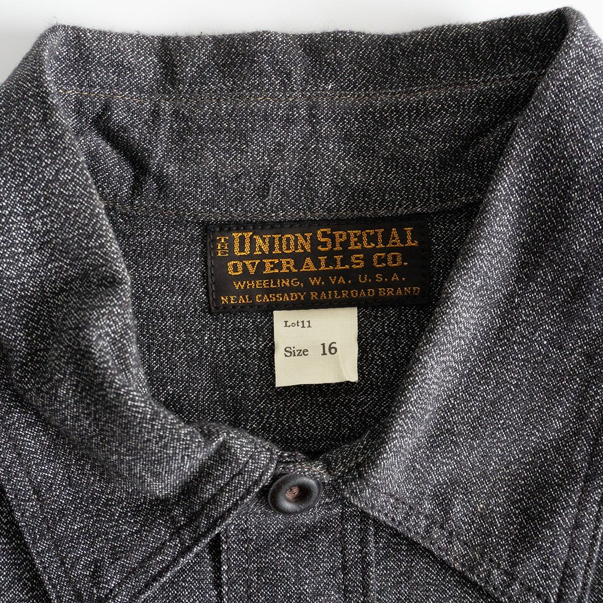 美品】FREEWHEELERS UNION SPECIAL OVERALLS【NEAL WORK SHIRT】16