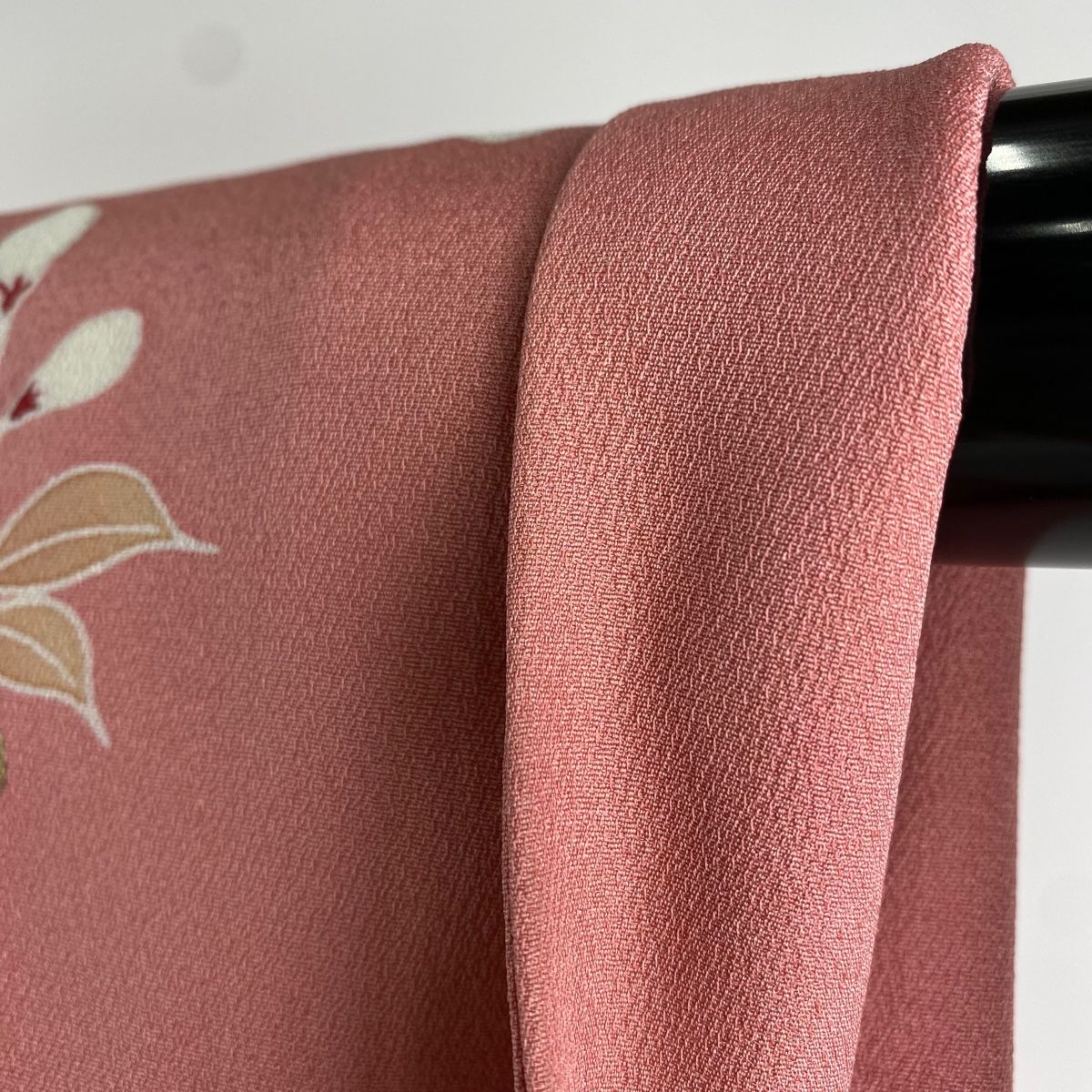 振袖 身丈168cm 裄丈67cm M 袷 千總 誰が袖好み 誰が袖 草花 金彩 金糸 ピンク 正絹 逸品 中古