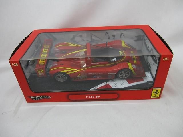 未開封 ミニカー ホットウィール 1/18 フェラーリ F333 SP #30