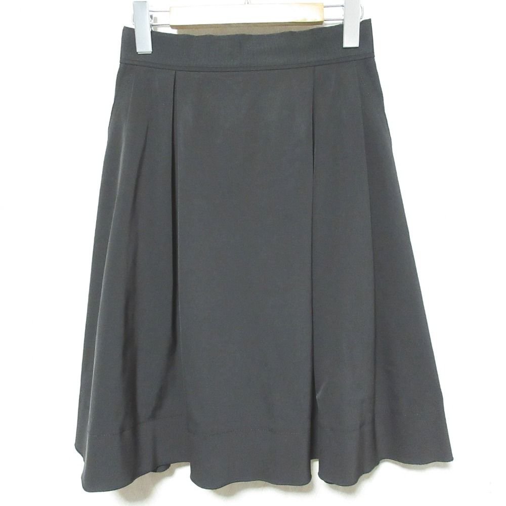 美品 FOXEY NEW YORK フォクシーニューヨーク プリーツスカート