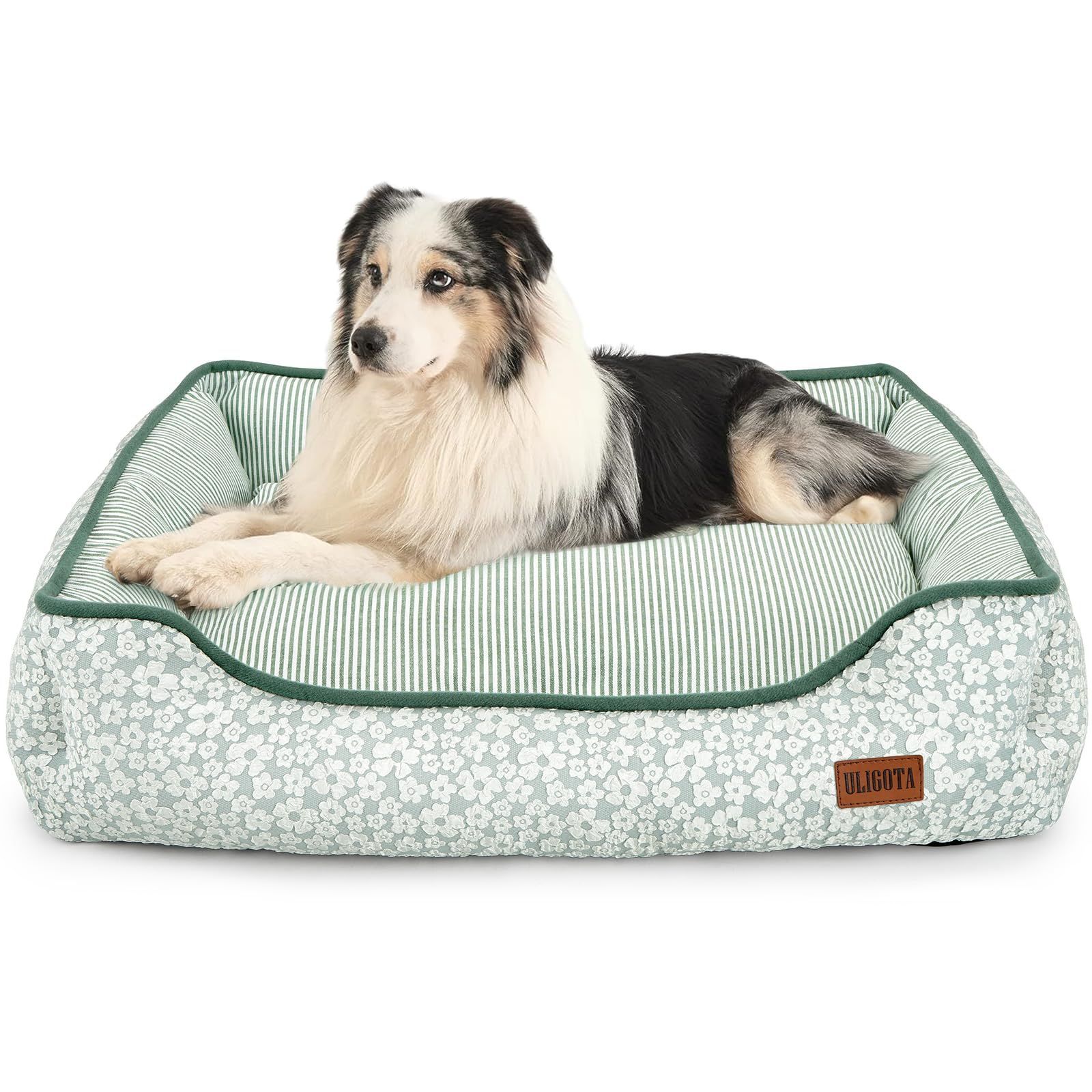 寝床 通年タイプ ボックスベッド リバーシブルクッション付き 洗える 犬用ベッド 柔らかい ふわふわ 猫用 中小型犬/猫用 通年 ペットベッド オールシーズン おしゃれ