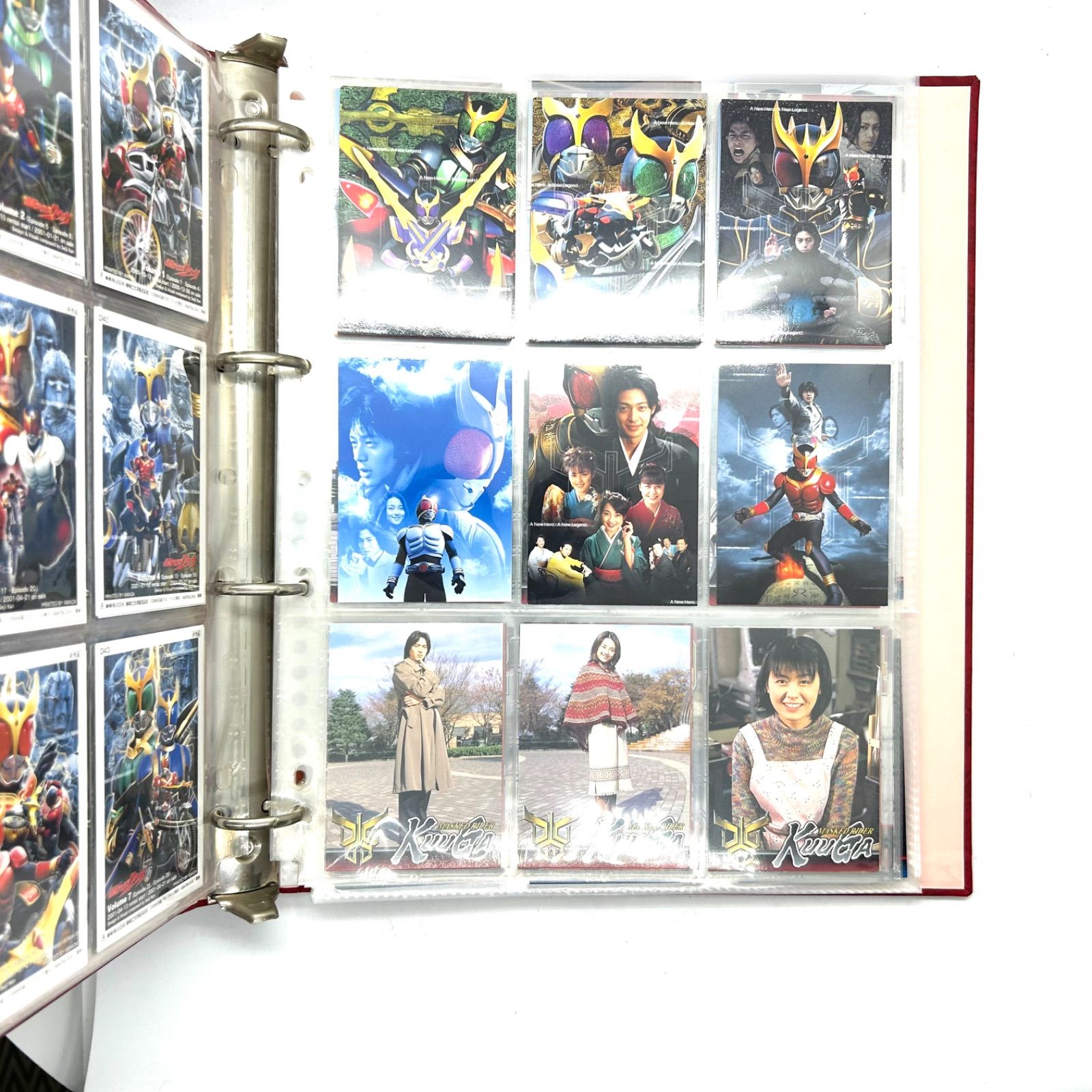 BANDAI - 祝25周年　仮面ライダークウガDVD全14巻特典カードホルダー　カード多数 祝25周年 仮面ライダークウガDVD全14巻特典カードホルダー