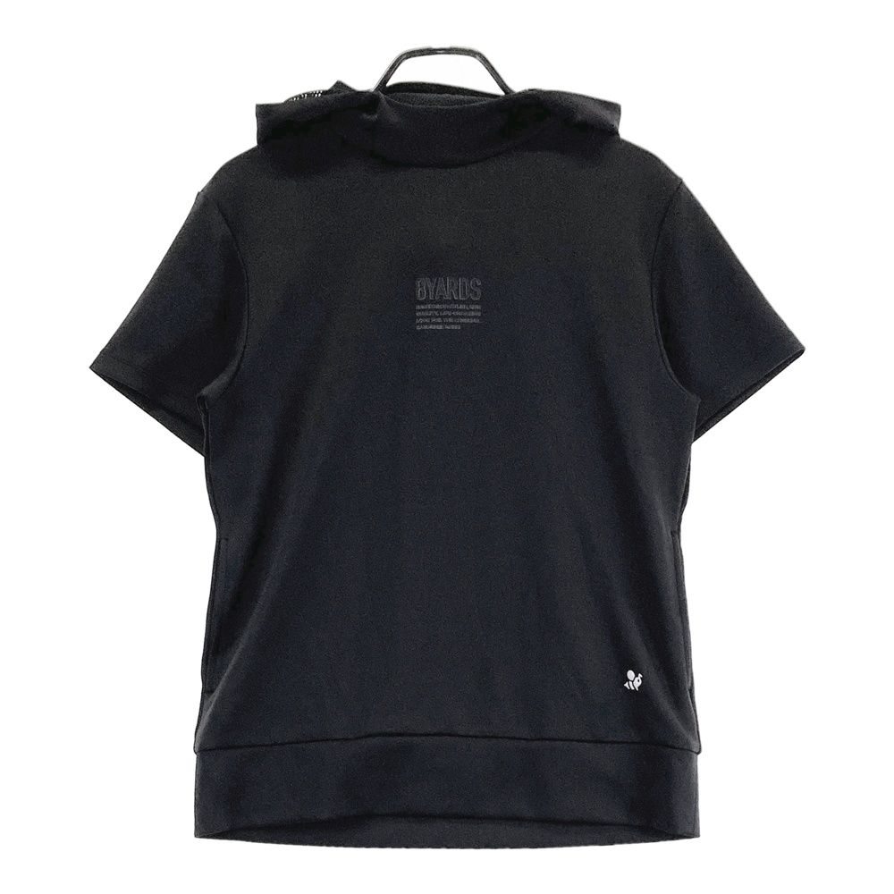 サイズ：L ショップ 8YARDS ハチヤーズ 半袖パーカー ブラック系