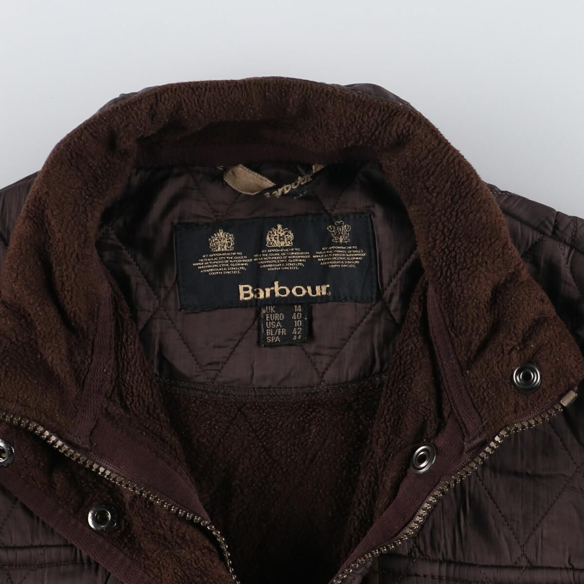 古着 バブアー Barbour キルティングジャケット レディースM/eaa194134