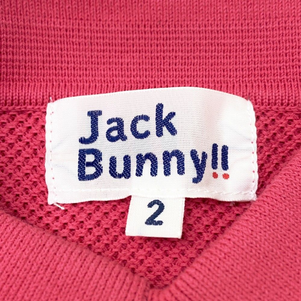 サイズ：2 JACK BUNNY ジャックバニー 半袖ポロシャツ ニット