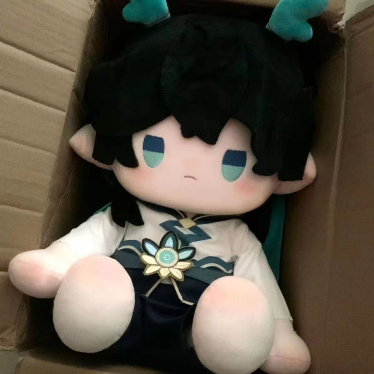 即購入OK・在庫あり】飲月丹恒 40cm ぬいぐるみ 本体+角+服