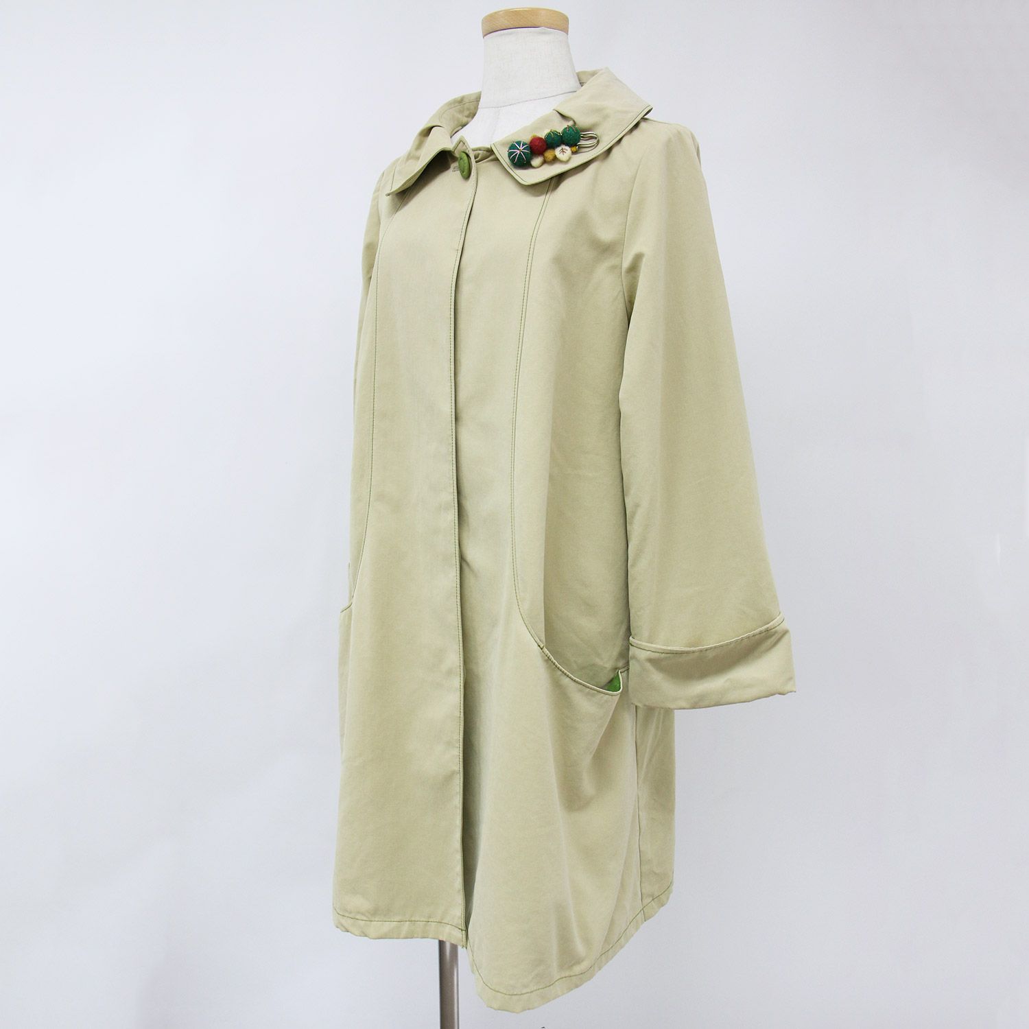 Jocomomola ホコモモラ アウター コート スプリングコート ベージュ 40