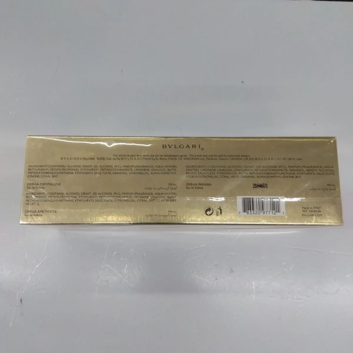 BVLGARI ブルガリ 香水 THE OMNIA PURSE SPRAY COLLECTION - メルカリ