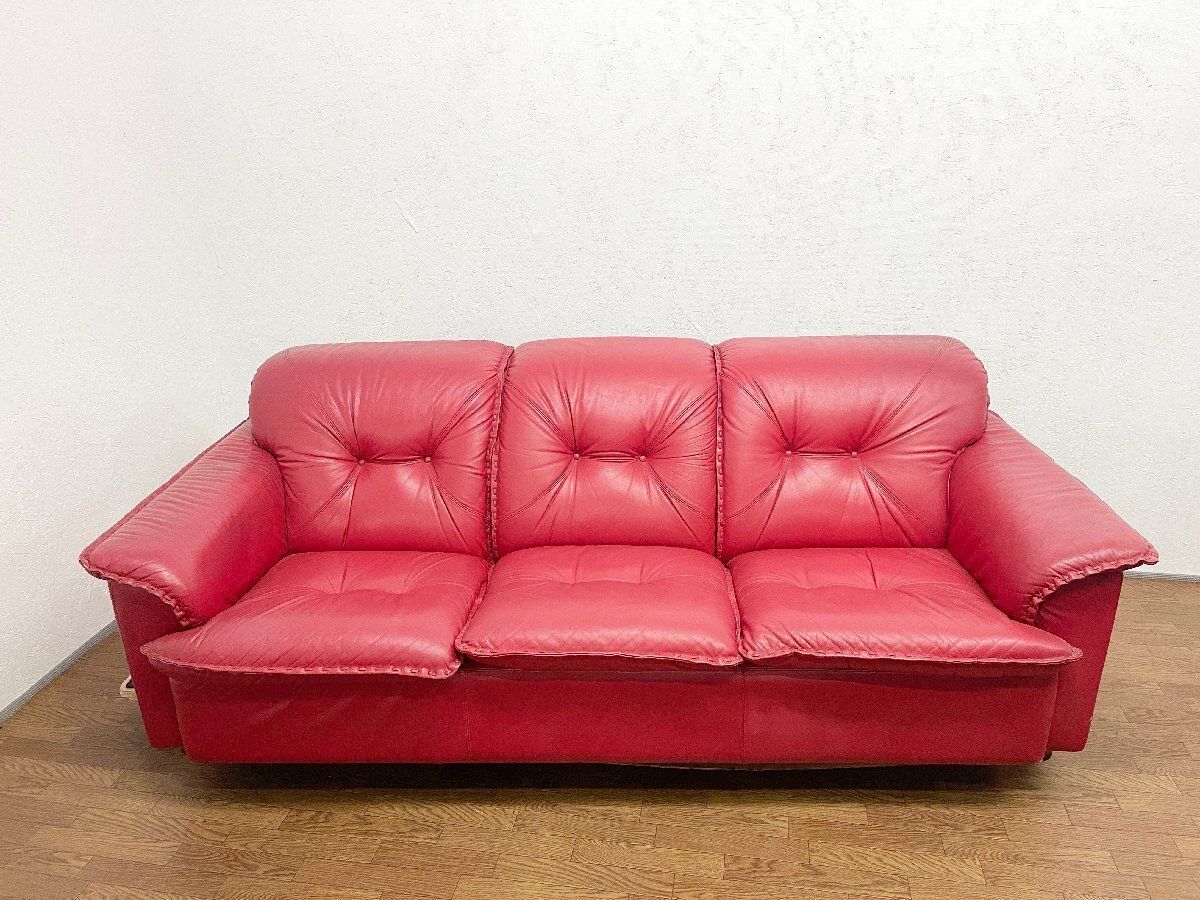 冨士ファニチア FUJI FURNITURE メルカリ - 3Pソファ 3人掛けソファ