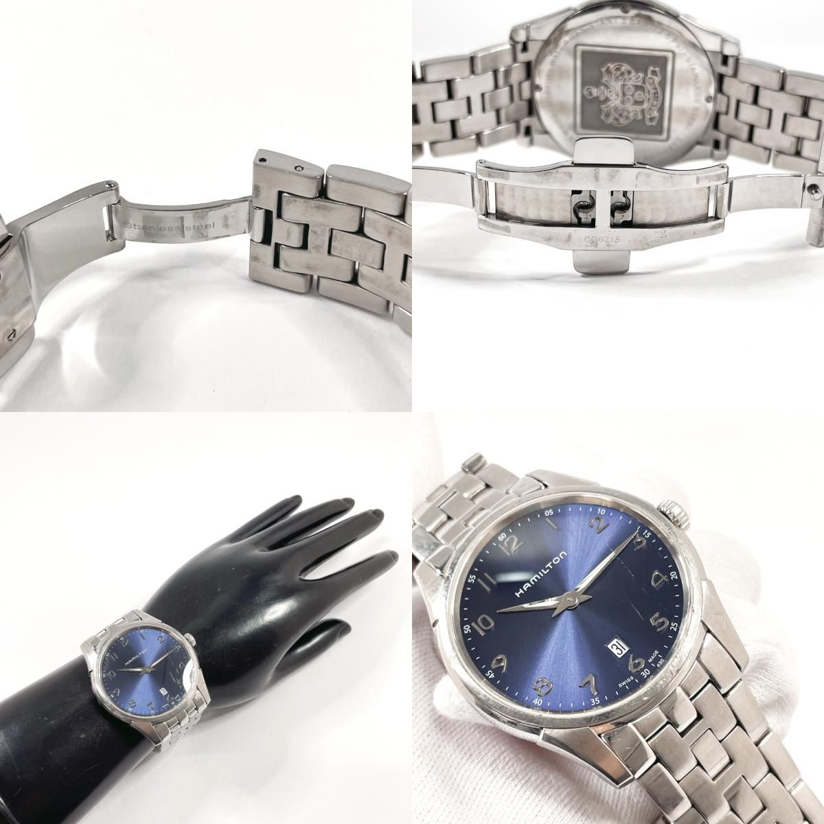 ハミルトン 腕時計 ジャズマスター シンライン H385111 シルバー