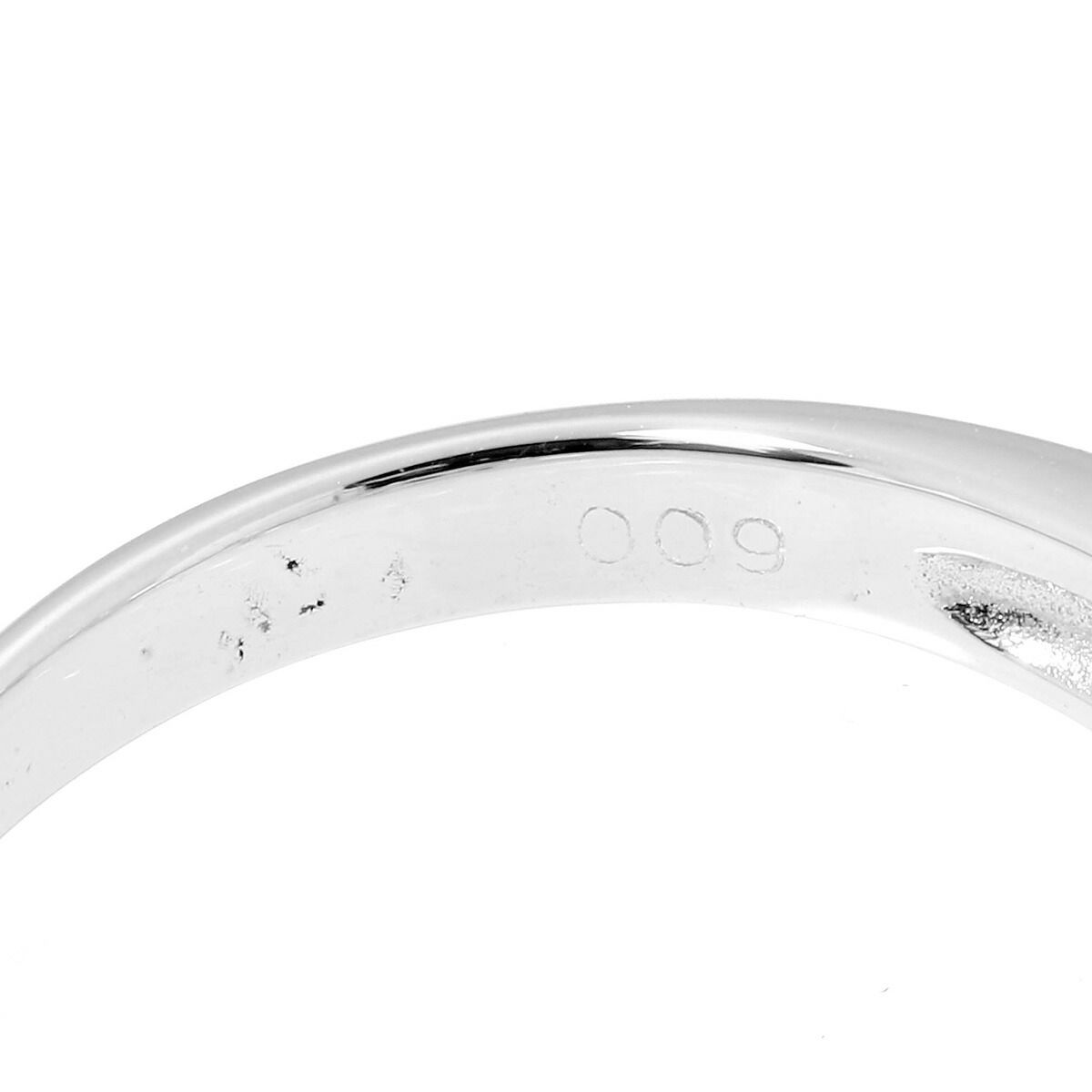 リング 指輪 ピンクトルマリン 0.5ct ダイヤモンド K18 11号 中古  