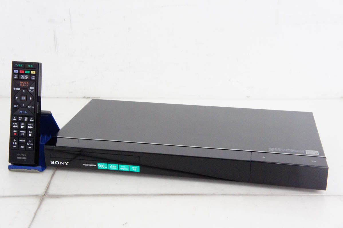 SONYソニー ブルーレイディスクレコーダー BDZ-EW520 ダブルチューナー HDD500GB