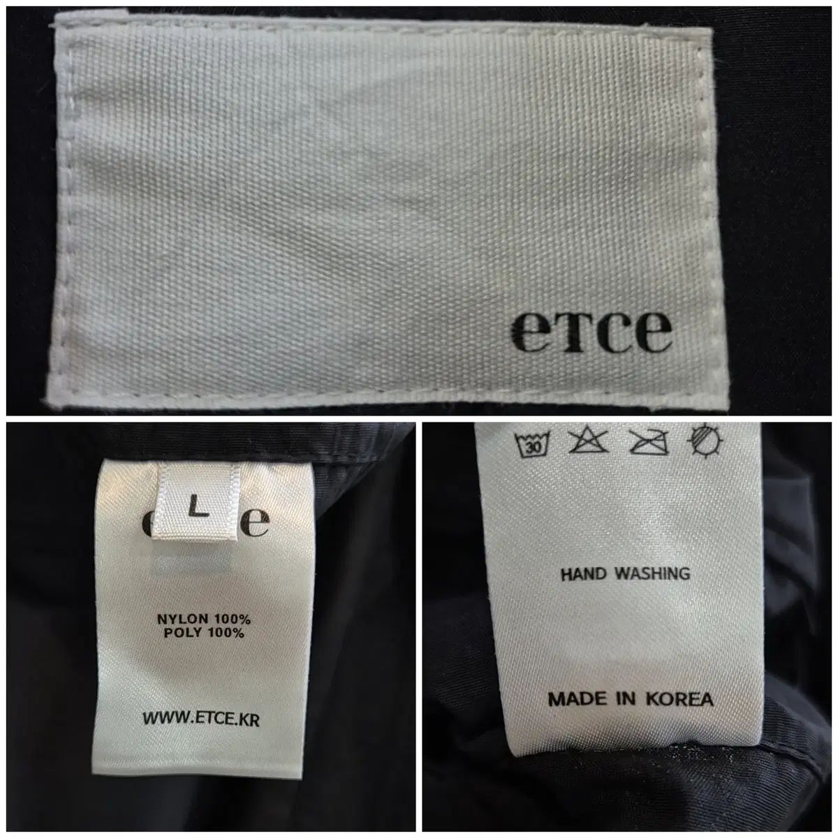 ファイナルセール開催中！ ETCE ETCE ハンドウォッシュ ブルゾン ジャケット メンズ L