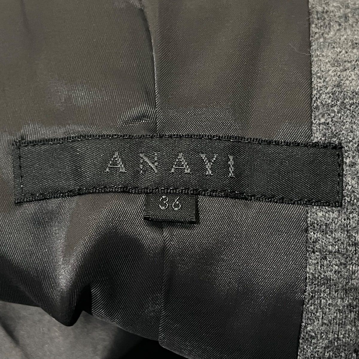 ANAYI(アナイ) ジャケット サイズ36 S レディース美品 - グレー
