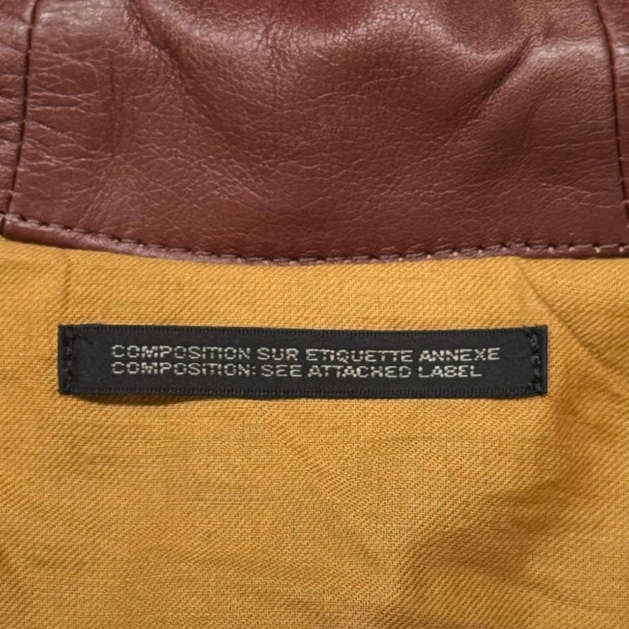 Yohji Yamamoto POUR HOMME 16AW レザーフーデッドジャケット