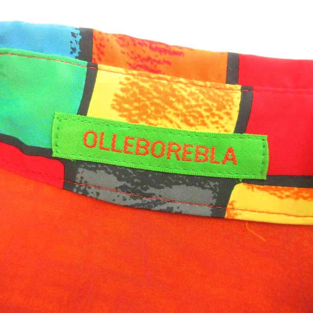 アルベロベロ ALBEROBELLO olleborebla シャツ ブラウス 総柄 長袖  