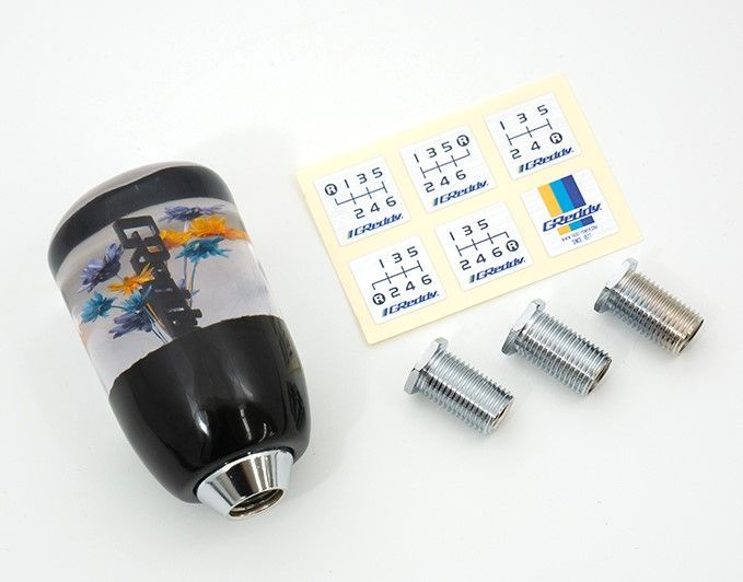 TRUST トラスト GReddy グレッディ 水中花 シフトノブ Sサイズ 75mm オリジナル巾着袋付 約480ｍｍＸ350ｍｍ DECORATOM_COM_BR