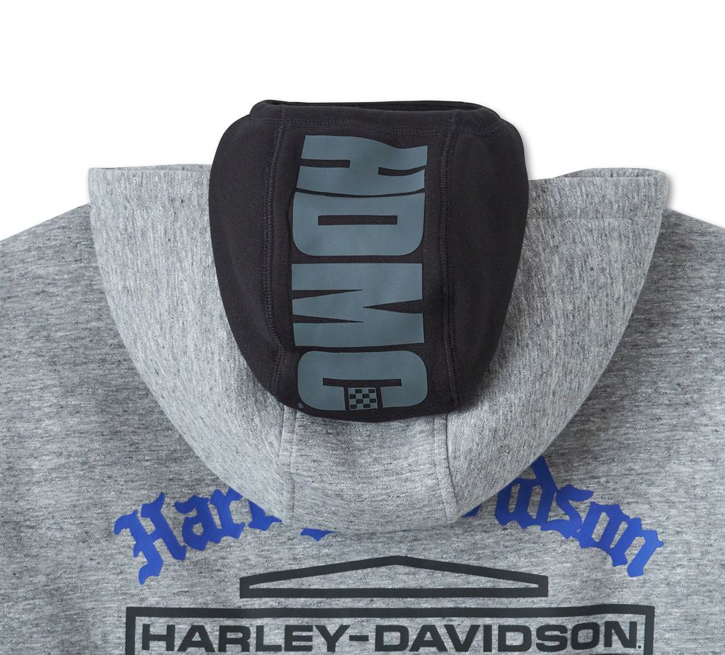 ハーレーダビッドソン 起毛パーカー、バラクラバ付き - メルカリ