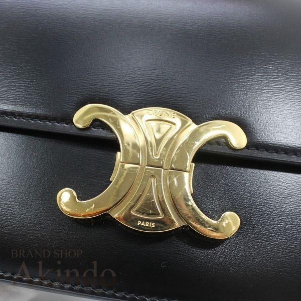 新品同様】セリーヌ ショルダーバッグ ティーン トリオンフ カーフ