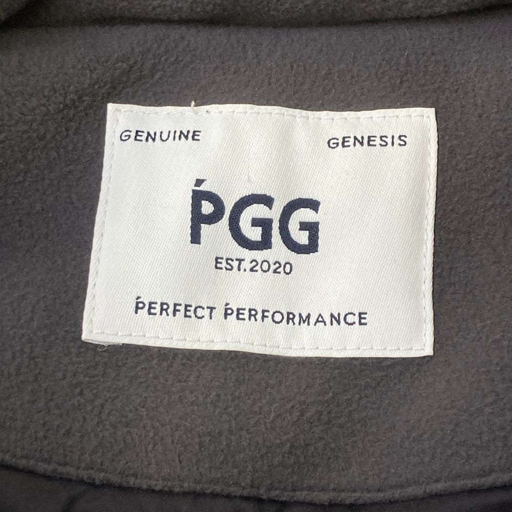 サイズ：5 PGG PEARLY GATES パーリーゲイツ 2024年モデル 中綿フリースベスト  グレー系 [240101483654] ゴルフウェア メンズ ストスト サイズ：5 PGG PEARLY GATES パーリーゲイツ 2024年モデル 中綿