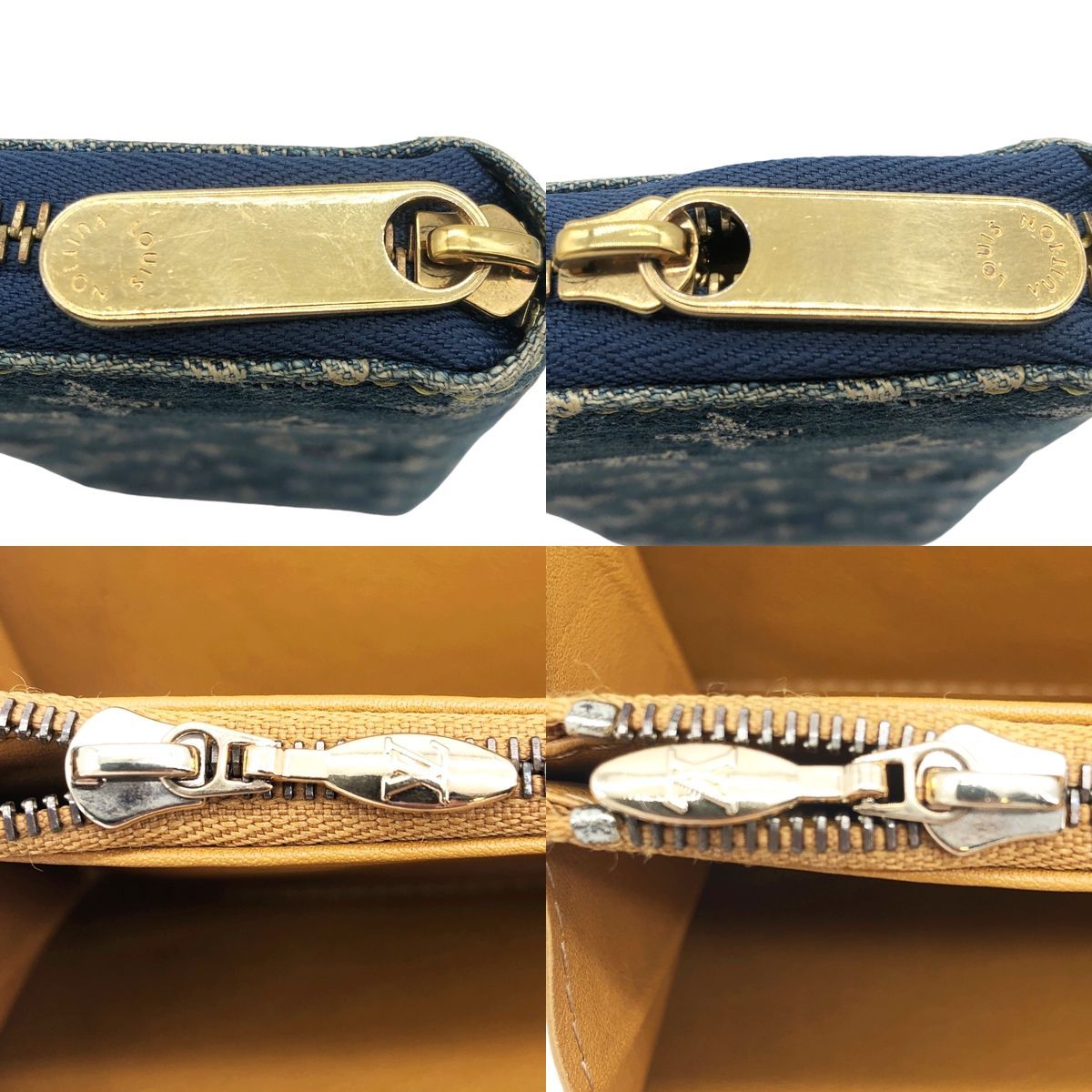 中古】 LOUIS VUITTON ルイ・ヴィトン モノグラムデニムM95341