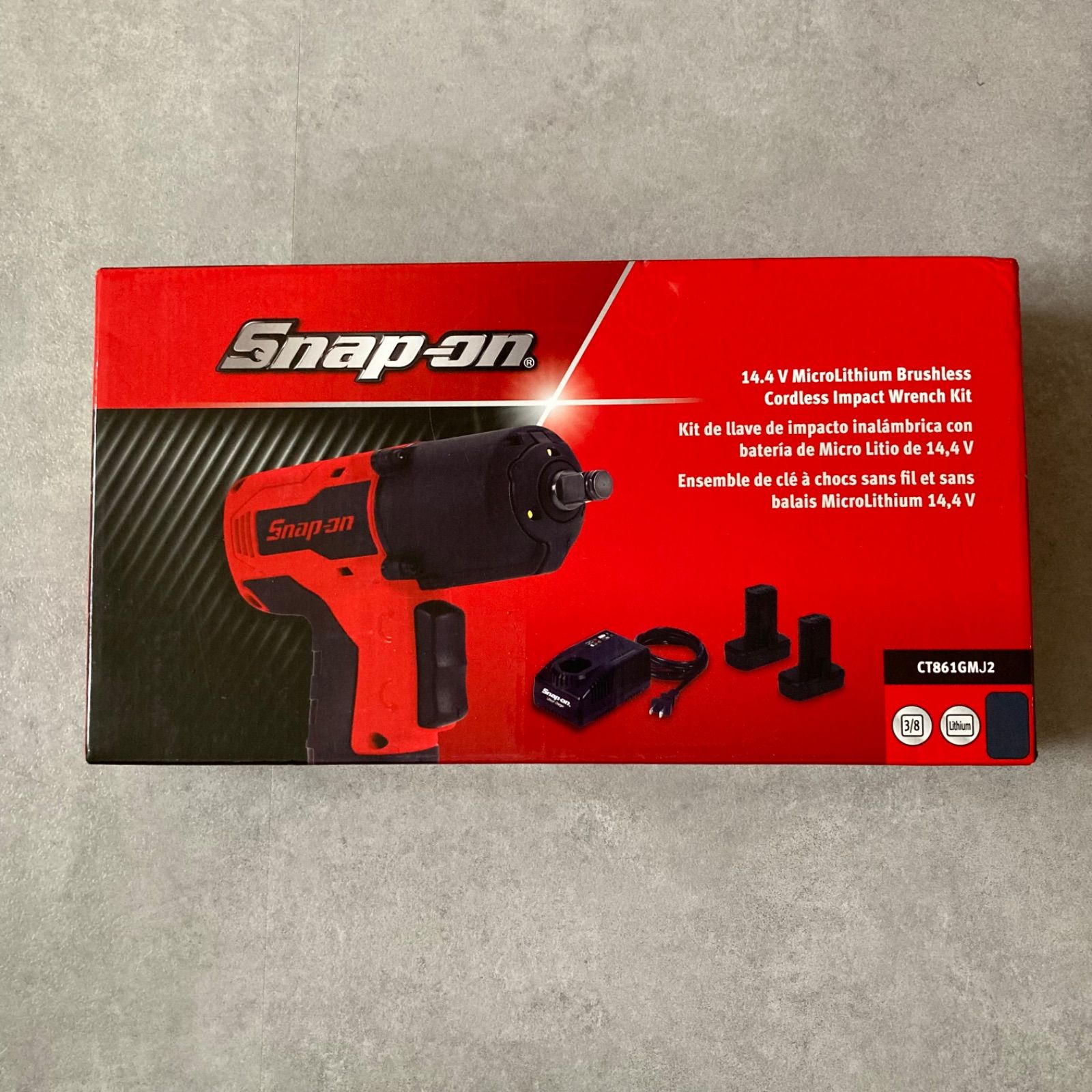 Snap-on スナップオン 14.4V マイクロリチウム コードレスインパクト 