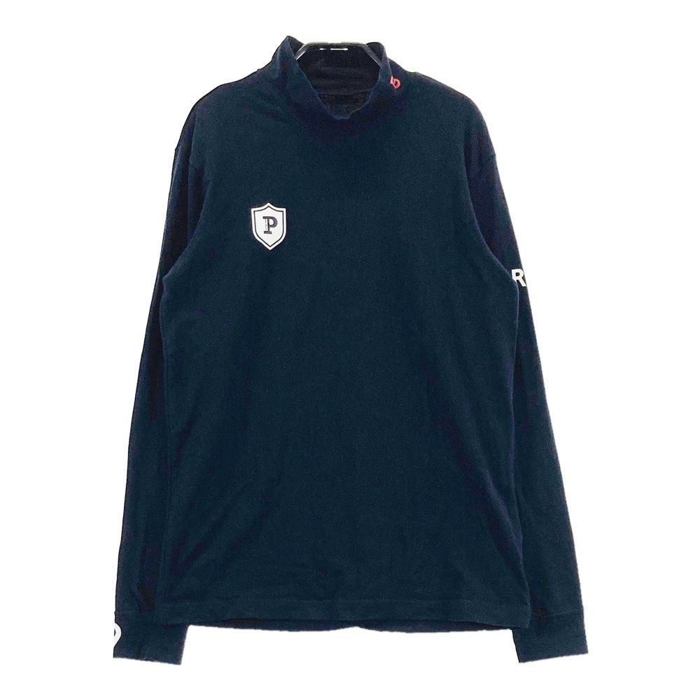 サイズ 4 PEARLY GATES パーリーゲイツ ハイネック 長袖Tシャツ ブラック系 240101525442 ゴルフウェア メンズ ストスト