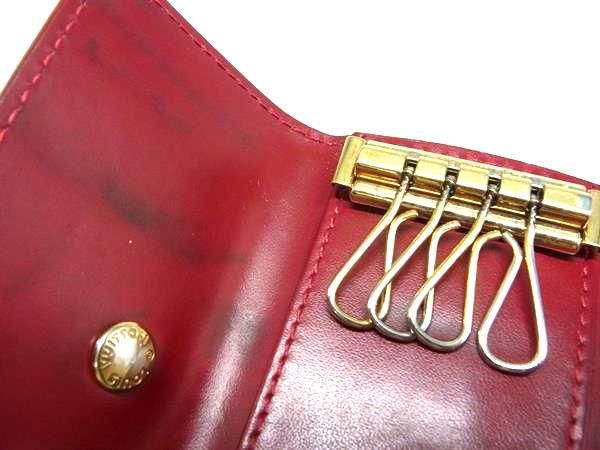 鑑定済 ルイヴィトン ヴェルニ ポムダムール キーケース4連 鑑定済 ルイヴィトン ヴェルニ ポムダムール キーケース 4連 鑑定済