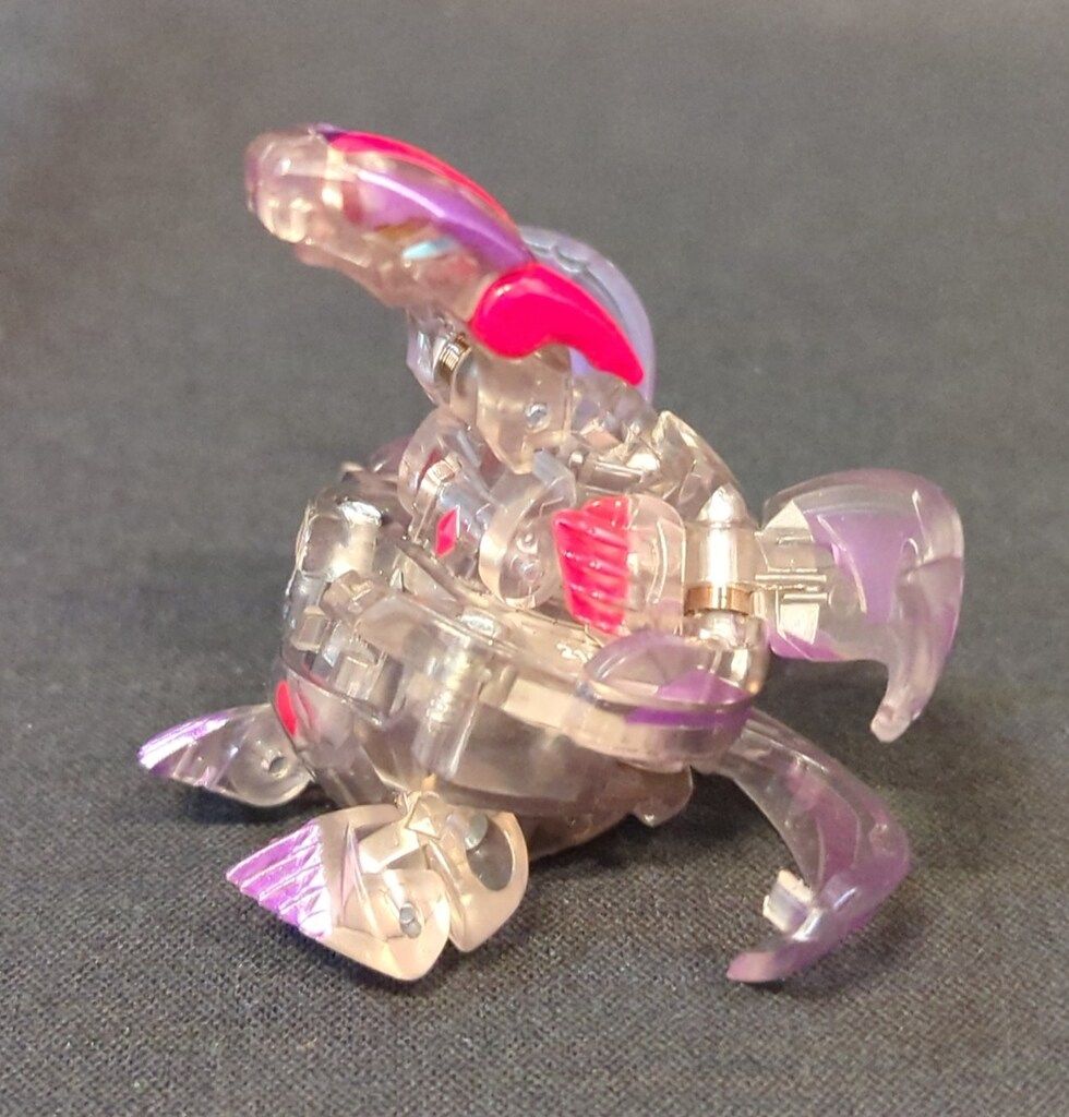 セガトイズ 爆丸 ダークオン・クロス・ドラゴノイド クリアブラック