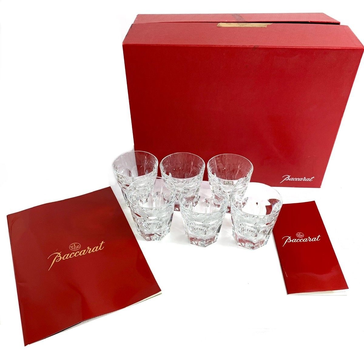 良好 Baccarat バカラ アルクール グラス 6客セット 240001139772