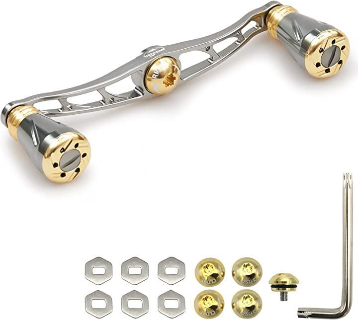 HEIGHTEN 115mm リール ハンドル シマノ ダイワ アブガルシア 通用