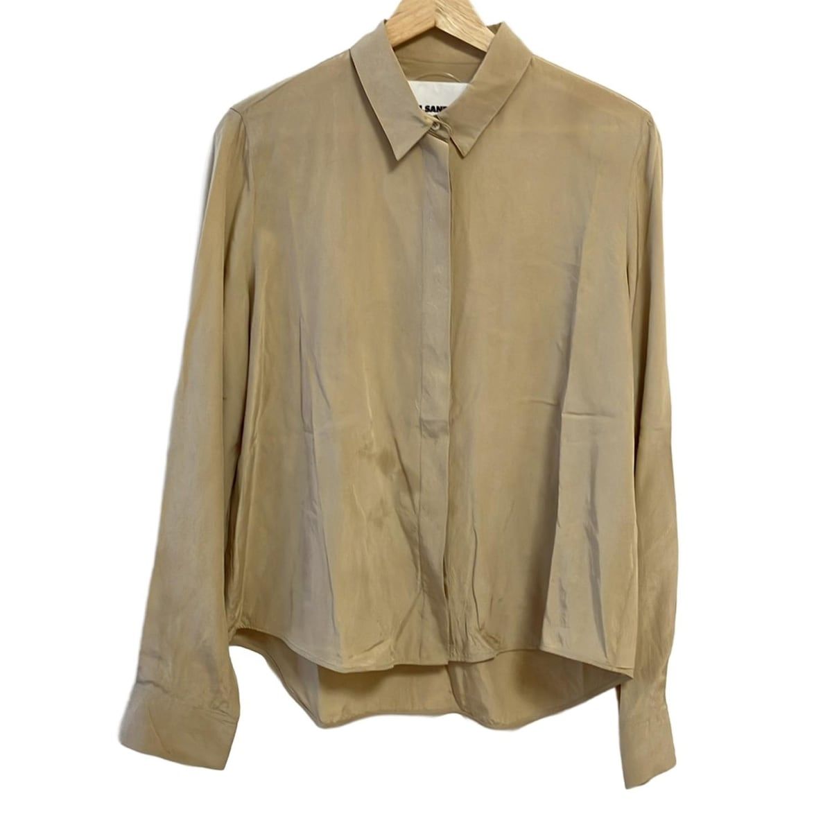 JIL SANDER - JILSANDER(ジルサンダー) 長袖シャツブラウス サイズ32 XS レディース美品  - ライトピンク JIL SANDER - 美品 ジルサンダー JIL SANDER シャツ ロング