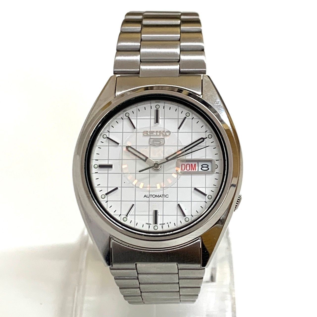 稼働品 SEIKO セイコー 5 ファイブ 7S26-3040 自動巻き - メルカリ