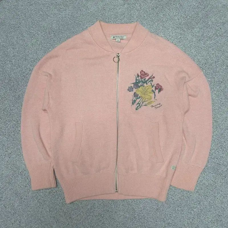 サースデーアイランド カーディガン ジャケット ジップアップ