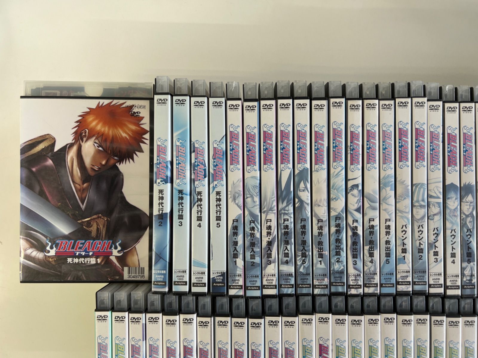 BLEACH（ブリーチ）【1〜88巻】＆劇場版 他 アニメ DVD B-6〜7 - メルカリ